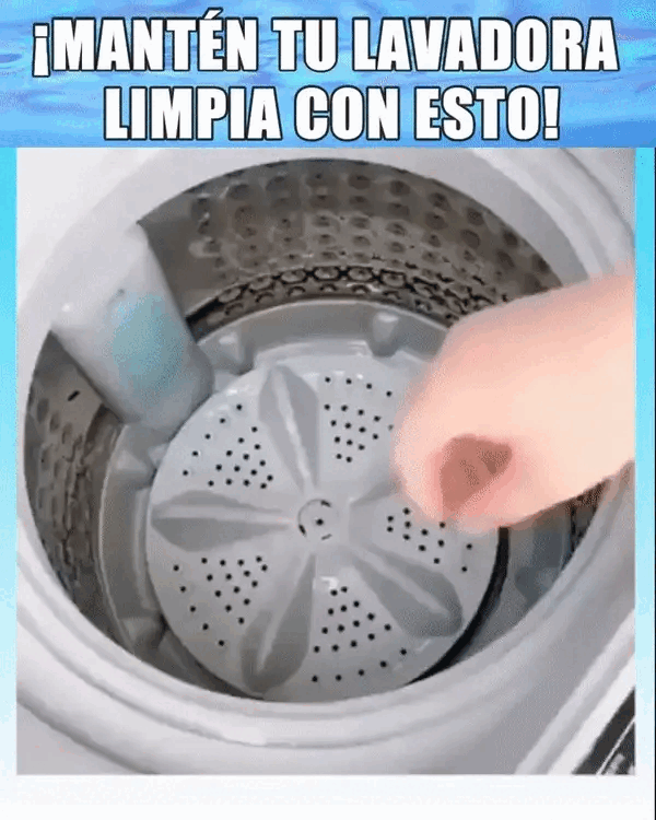 Pastillas de Limpieza para Lavadoras